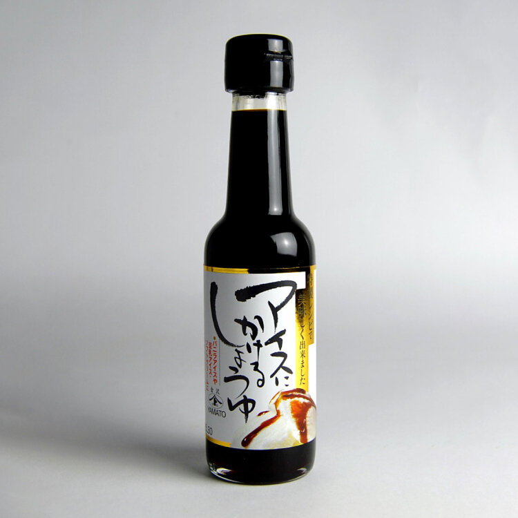 アイスにかけるしょうゆ