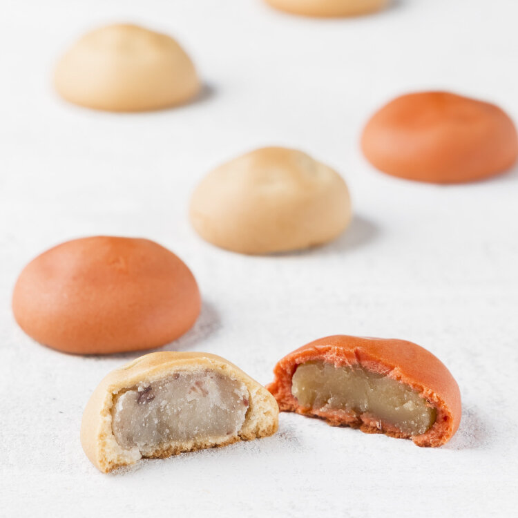 金沢みるく饅頭じわまん　五郎島のさつまいも／能登のあずき イメージ