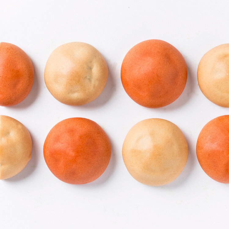 金沢みるく饅頭じわまん　五郎島のさつまいも／能登のあずき