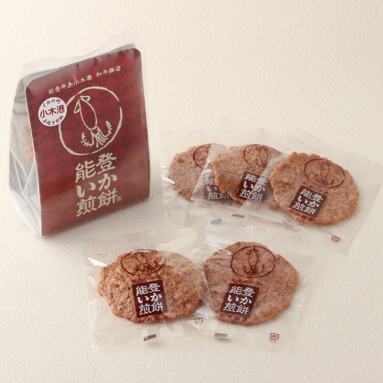 能登いか煎餅 5枚 イメージ